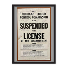 Load image into Gallery viewer, Suspended License Portrait AirFrame Photo Tile