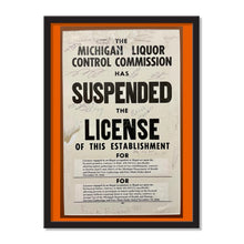 Load image into Gallery viewer, Suspended License Portrait AirFrame Photo Tile