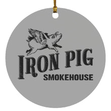 Load image into Gallery viewer, Iron Pig Circle Ornament