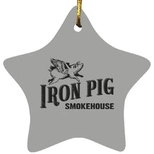 Load image into Gallery viewer, Iron Pig Star Ornament