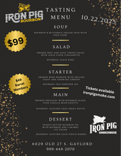 Load image into Gallery viewer, October Bourbon Dinner
