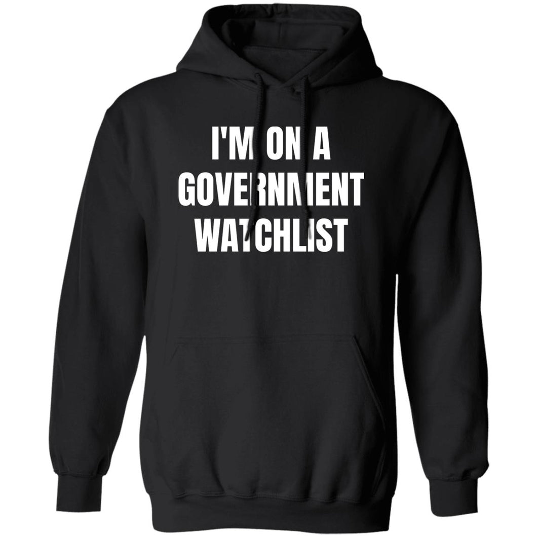 Governement Watchlist Pullover Hoodie