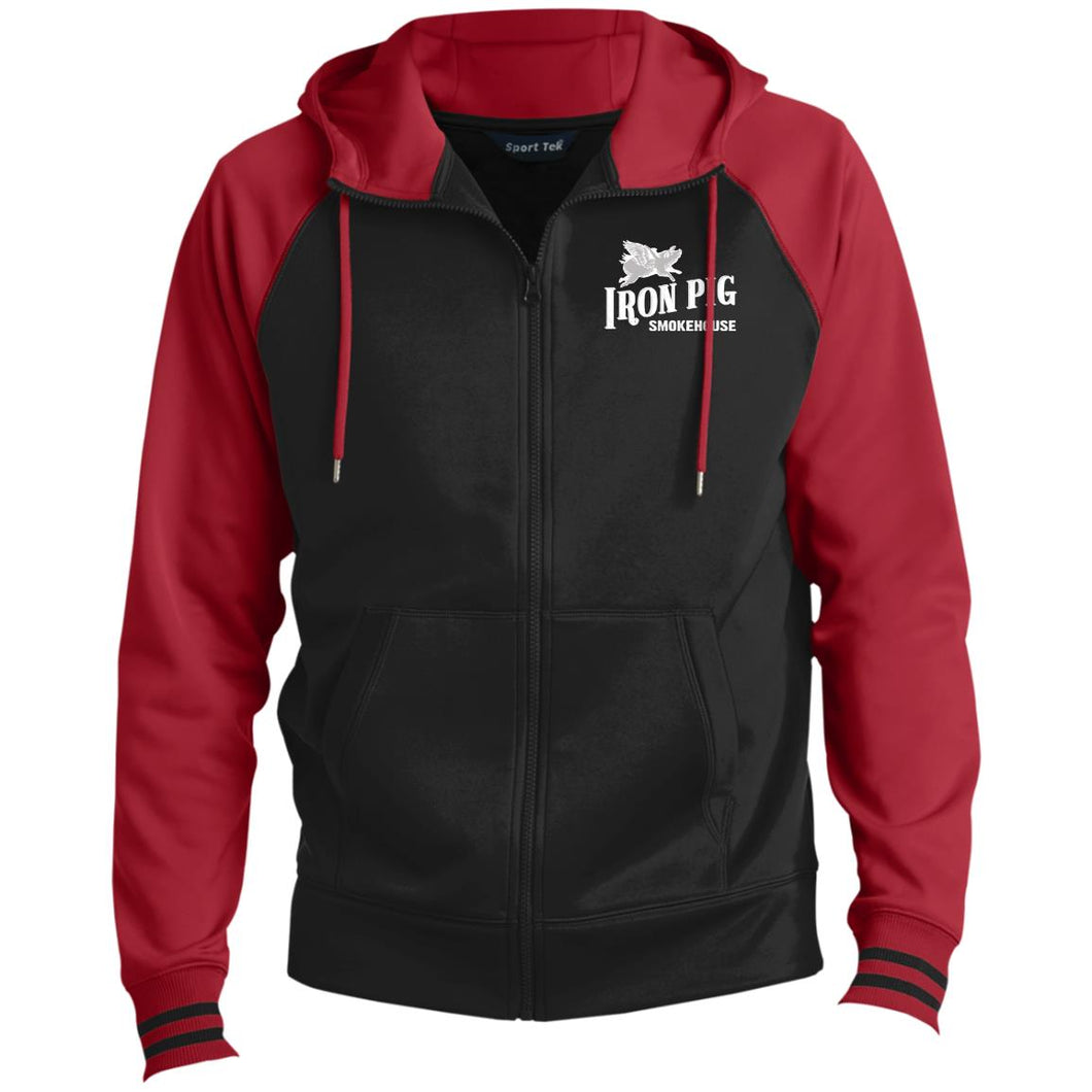 Iron Pig Men's Sport-Wick® Full-Zip Hooded Jacket
