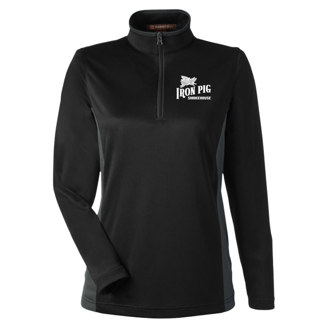 Flying Pig Harriton Womens Quarter Zip