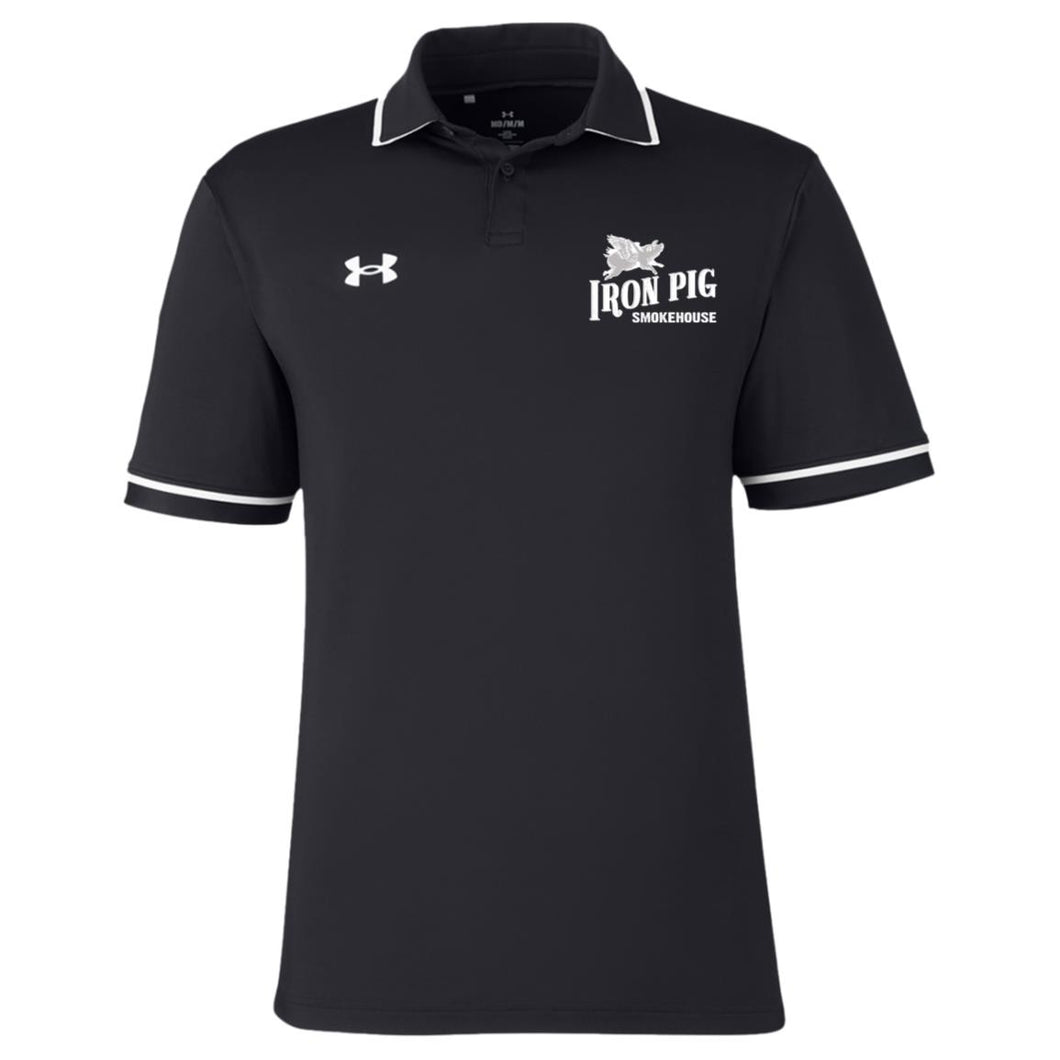 Flying Pig Under Armour Mens Tipped Team Polo