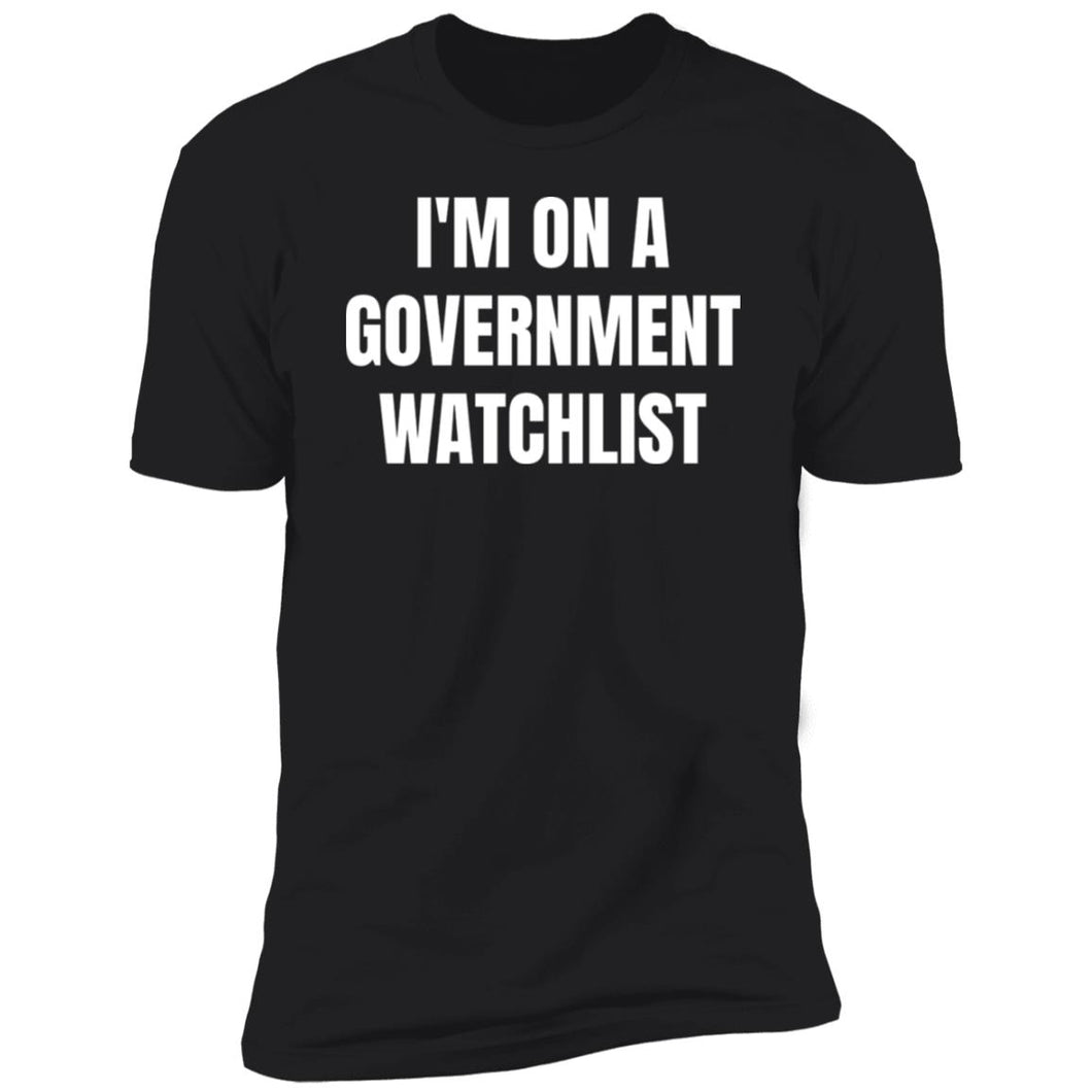 Government Watchlist Short Sleeve T-Shirt