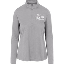 Load image into Gallery viewer, Flying Pig Team 365 Womens Heather Quarter Zip
