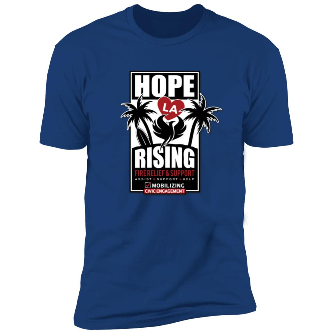 Hope Rising LA Premium Short Sleeve T-Shirt