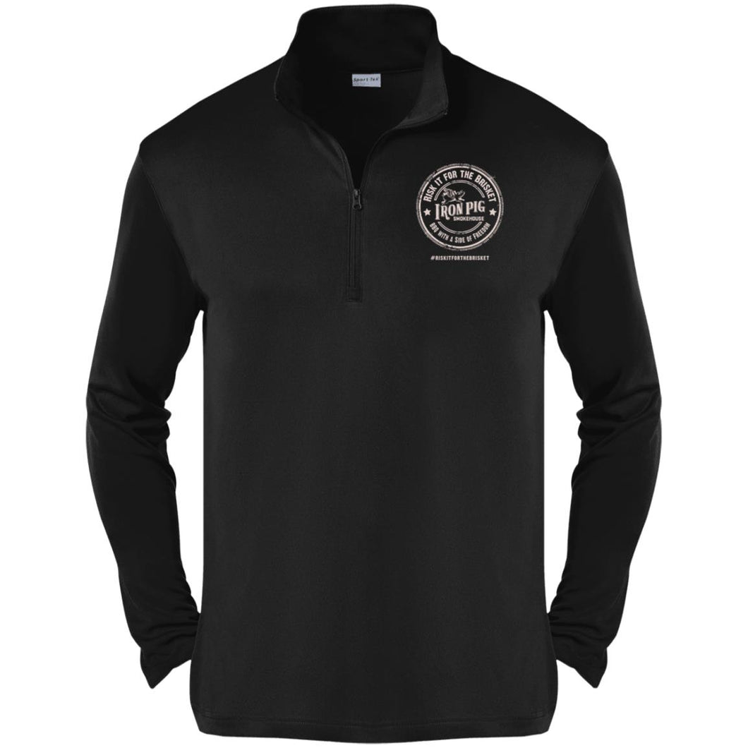 Risk it for the Brisket Competitor 1/4-Zip Pullover