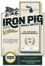Load image into Gallery viewer, Deposit: Small Batch Iron Pig Bourbon
