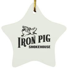 Load image into Gallery viewer, Ian Pig Star Ornament
