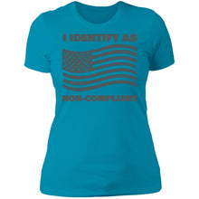 Load image into Gallery viewer, Non Compliant Ladies&#39; Boyfriend T-Shirt
