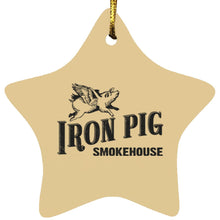 Load image into Gallery viewer, Ian Pig Star Ornament
